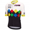 Herren Santini UCI Gravel Weltmeisterschaft trikot Flandern 2024-Schwarz Herren Santini UCI Gravel Weltmeisterschaft trikot Flandern 2024-Schwarz