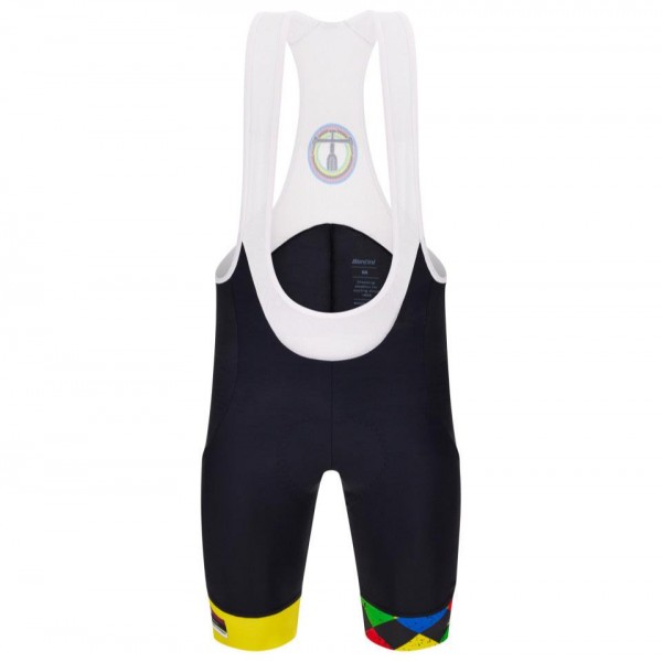 Herren Santini UCI Gravel UCI World Championship Flanders tragerhose 2024