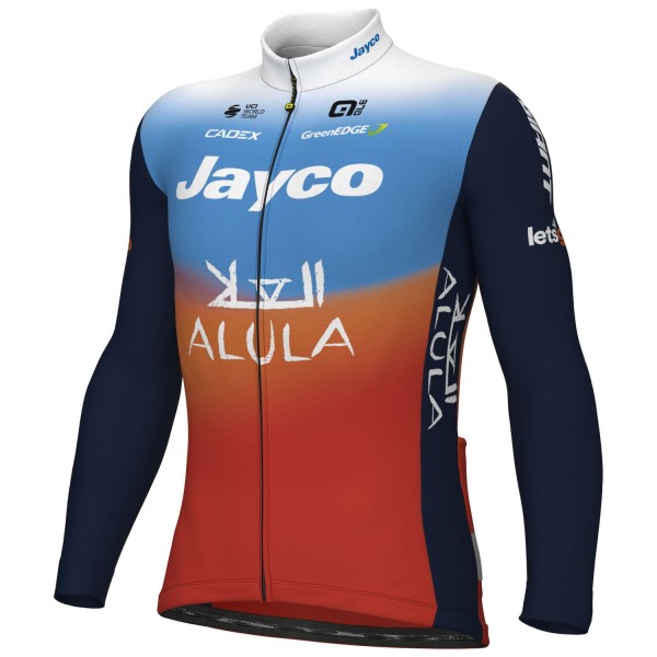 Herren Ale Team Jayco Alula 2024 langarmtrikot trikot Herren Ale Team Jayco Alula 2024 langarmtrikot trikot