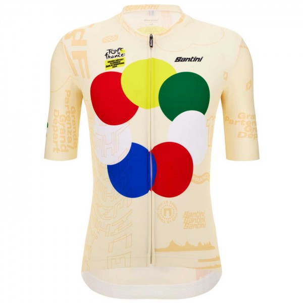 Herren Santini Tour de France 2024 trikot-Grand Départ