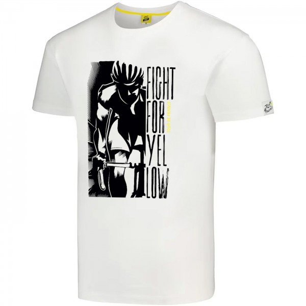 Herren T-Shirt Tour de France Fight For Yellow 2024