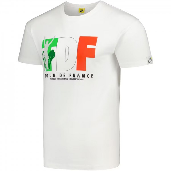 Herren T-Shirt Tour de France 2024-Italy Grand Depart