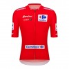 Herren Santini Vuelta Espana Rot trikot 2024 Herren Santini Vuelta Espana Rot trikot 2024