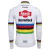 Herren Alpecin Deceuninck 2024 lang arm trikot-WC