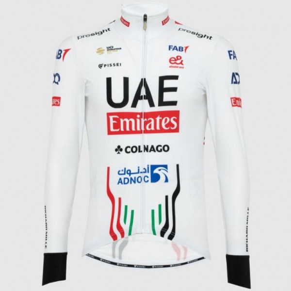 Herren Pissei Team UAE 2024 langarmtrikot