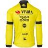 Herren Langärmeliges Trikot Agu Team Visma Lease a bike 2024
