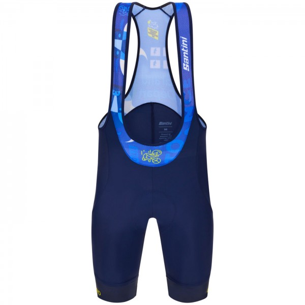 Herren Santini Tour de France 2024 tragerhose-Torino