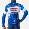 Herren Castelli Soudal Quick-Step 2024 Thermal langarm trikot