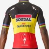 Herren Castelli Soudal Quick-Step 2024 Competizione 3 trikot-Belgian meister