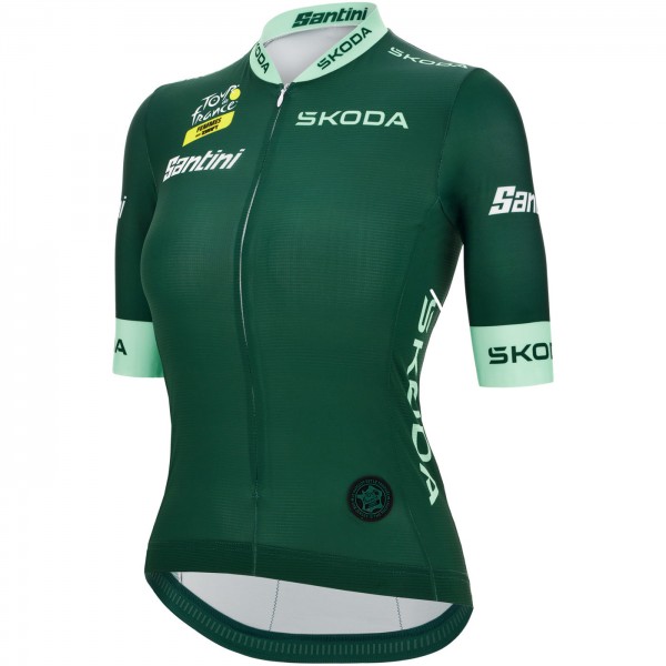 Damen Tour de France 2024 Grun frau trikot