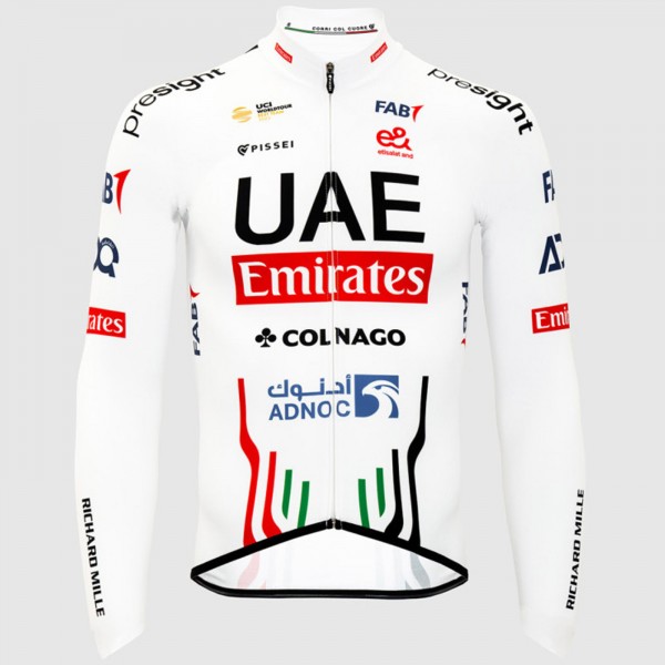 Herren Team UAE 2024 Primapelle langarmtrikot