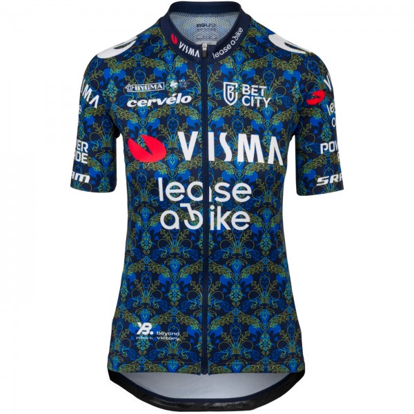 Damen Team Visma Lease a bike 2024 The Renaissance Agu frau trikot-Tdf