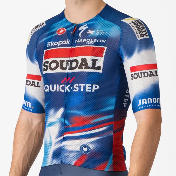 Herren Castelli Soudal Quick-Step 2025 Climber's A/C trikot