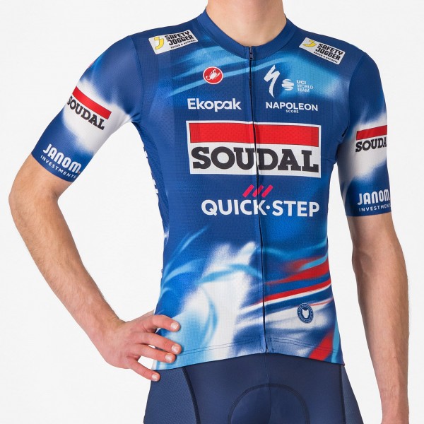 Herren Castelli Soudal Quick-Step 2025 Competizione 3 trikot