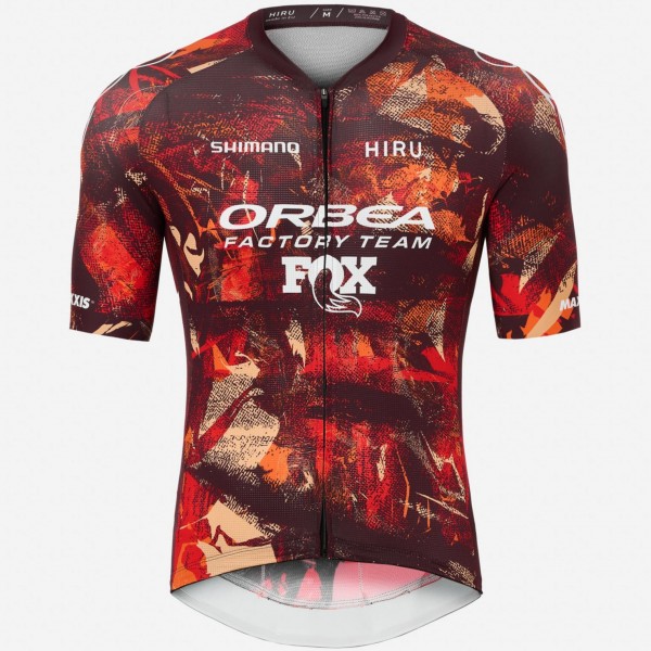 Herren Hiru Orbea Factory Team 2025 Core trikot-Sudafrica