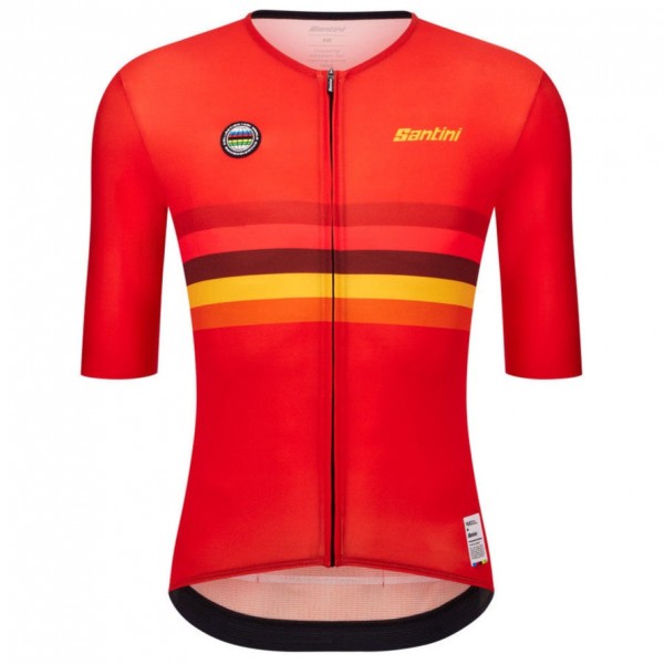 Herren Santini UCI Weltmeister 2025 trikot-Spanien