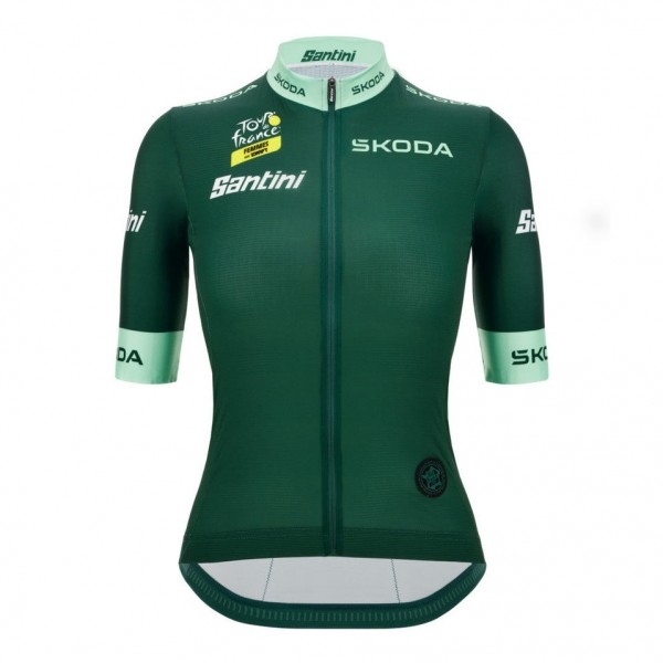 Damen Grüne frau trikot Tour de France 2025 Fan Line