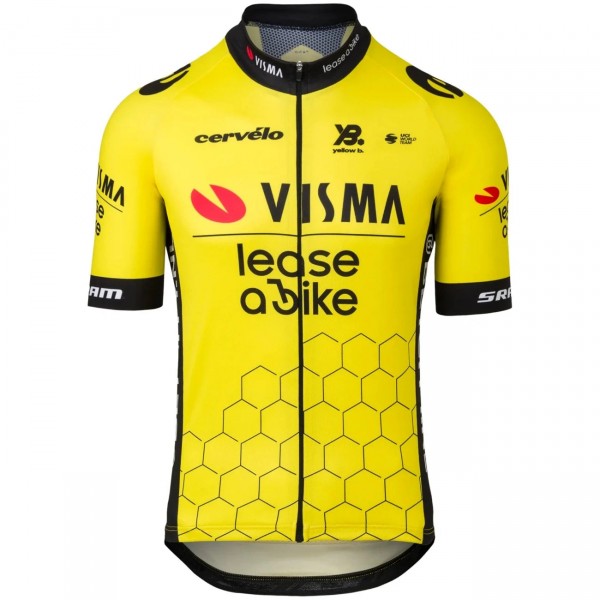 Herren Team Visma Lease a bike 2025 Premium trikot