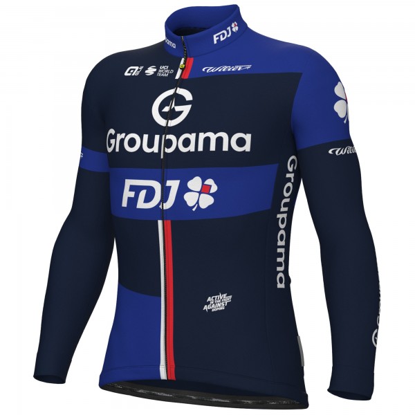 Herren Ale Groupama FDJ 2025 langarmtrikot