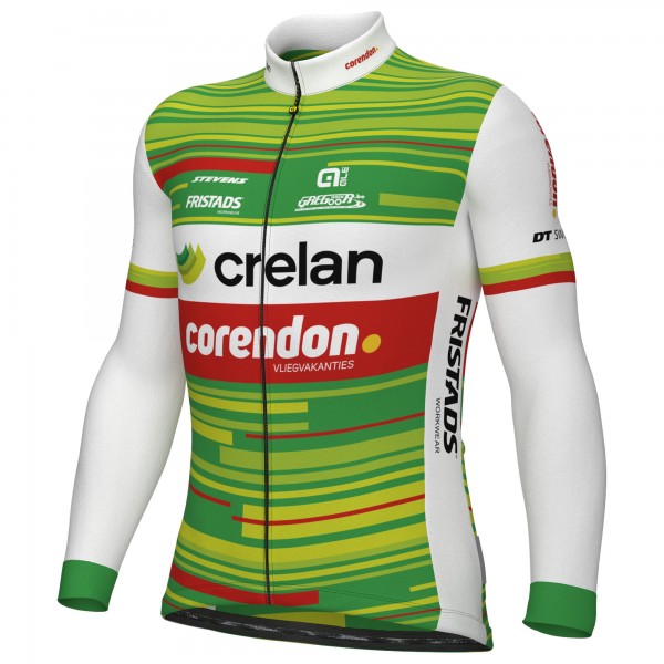 Herren Ale Crelan Corendon 2025 langarmtrikot