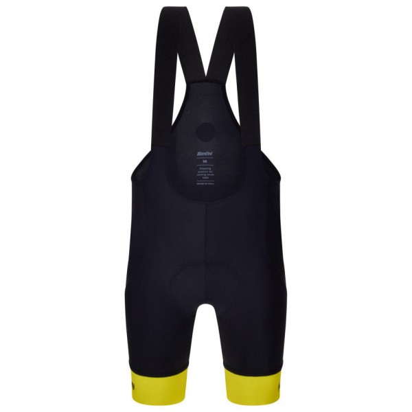 Herren Santini Gelb Tour de France tragerhose 2025