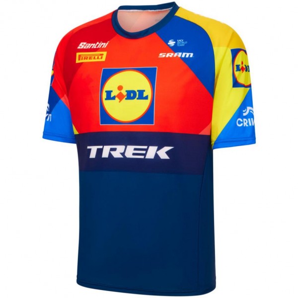 Herren Santini Lidl Trek 2025 t-shirt