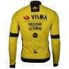 Herren Team Visma Lease a bike 2025 Premiun Polartec jacke