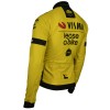 Herren Team Visma Lease a bike 2025 Premiun Polartec jacke