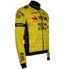 Herren Team Visma Lease a bike 2025 Premiun Polartec jacke
