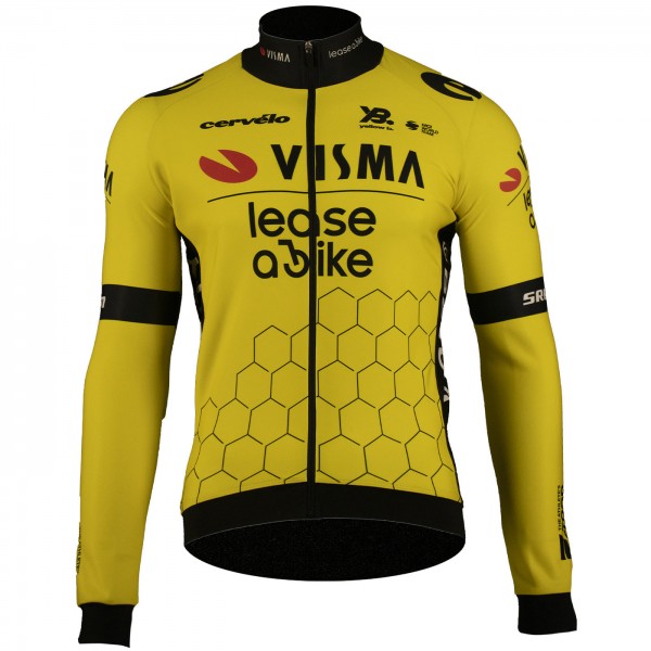 Herren Team Visma Lease a bike 2025 Premium langarm trikot Herren Team Visma Lease a bike 2025 Premium langarm trikot