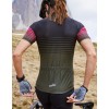 Cross Lady Radtrikot Damen kurzarm dunkelgrün/schwarz (E22-4400)