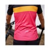 MTB Lady Shirt Radtrikot Damen kurzarm pink/schwarz (E22-4700)