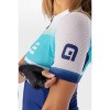 ALE BLEND LADY Radtrikot Damen kurzarm blau/türkis