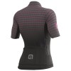 ALE BULLET LADY Radtrikot Damen kurzarm schwarz/pink