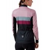 ALE CHAOS Retro Radtrikot Damen langarm schwarz/rosa