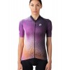 ALE CIRCUS LADY Radtrikot Damen kurzarm lila