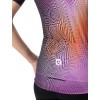 ALE CIRCUS LADY Radtrikot Damen kurzarm lila
