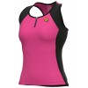 ALE COLOR BLOCK LADY TOP Radtrikot Damen ärmellos pink E22