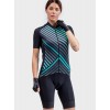 ALE FAST LADY Radtrikot Damen kurzarm schwarz