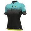 ALE GRADIENT LADY Radtrikot Damen kurzarm türkis