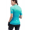 ALE LEVEL LADY Radtrikot Damen kurzarm türkis