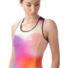 ALE ONDA LADY TOP Radtrikot Damen ärmellos rosa/blau