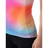 ALE ONDA LADY TOP Radtrikot Damen ärmellos rosa/blau