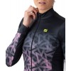 ALE PYRAMID Damen Winter Fahrradjacke schwarz/pink