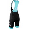 NOCITO BIB Trägerhose Damen kurz schwarz (E21-4300)