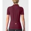 ANIMA 3-Radtrikot Damen kurzarm bordeaux