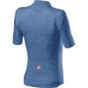 Promessa Jacquard Radtrikot Damen kurzarm blau (agate blue)