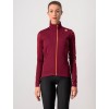 TRANSITION W JACKET-Damen Fahrrad Winterjacke bordeaux