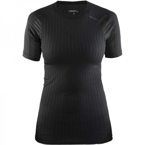 Active Extreme 2.0 Roundneck Damen-kurzarm-Unterhemd schwarz (1904490-9999)
