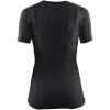 Active Extreme 2.0 Roundneck Damen-kurzarm-Unterhemd schwarz (1904490-9999)